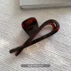 Grampo de Cabelo Gota d'Água Oversized de Temperamento Retrô Feminino Design de Nicho Sentido Avançado Prendedor de Cabelo Simples