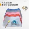 Tapete de Comida Quente para Pet Transfronteiriço Impermeável Antiderrapante Anti-sujeira Tapete para Pet Lavável Fácil de Limpar Almofada Universal de Silicone para Cães e Gatos