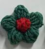 Flores de Lã Feitas à Mão DIY Flores Tricotadas à Mão Flores de Crochê à Mão Lã de Algodão Leite Flores Puff Acessórios de Vestuário