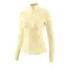 Traje deportivo conjunto de yoga con cuello alto, chaqueta de manga larga con cremallera, pantalones de tiburón de cintura alta, ropa transpirable de secado rápido para correr, fitness y entrenamiento