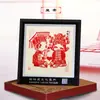 Adornos de Marco de Espejo de Recorte de Papel Yuxian de Estilo Chino Más Vendidos en Stock al por Mayor con Palabras de Fortuna, Mensajes de Bendición Personalizables
