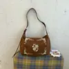 Bolsa de mão bordada em camurça de alta qualidade para mulheres, novo estilo 2026, bolsa tote de grande capacidade, bolsa de mão moderna para o dia a dia, bolsa de ombro