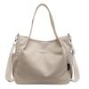 Bolso de mujer al por mayor, de lona, de gran capacidad, moderno y de moda, estilo coreano, retro, sencillo, informal, cruzado.