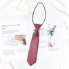 Venta al por mayor de fábrica Estilo Japonés Rayado Elástico para el Cabello Corbata Impresa Pequeña para Niños Niños Estudiantes de Primaria Actividad Grupal Corbata Decorativa