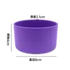 Copo de Água Capa Antiderrapante Capa Inferior de Borracha Copo de Vidro Isolamento Capa de Silicone Transfronteiriça 7,5cm9cm Capa de Copo de Silicone Universal