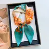 Pañuelo Cuadrado Pequeño de Seda para Mujer, Adecuado para Primavera y Otoño, para Combinar con Camisas, Atuendo Profesional Estilo Francés, Protección para el Cuello de Azafata, Pañuelo Delgado para el Cuello 70X70