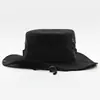 En stock, sombrero retro para el sol al aire libre transfronterizo, sombrero de pescador de mezclilla para montañismo, parasol, protector solar, sombrero de pesca para viajes.