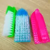 Cepillo Suave para Lavar Zapatos Ropa Limpieza Tablero Multifuncional para Lavar Zapatos Ropa Cepillo para Ropa Cepillo de Plástico Ovalado de Hierro para el Hogar