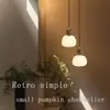 Lámpara Colgante de Mesita de Noche para Dormitorio, Lámpara de Barra de Lujo Ligero Retro de Latón y Madera Maciza de Nogal Negro, Lámpara Colgante Pequeña de Gama Alta Estilo Japonés para Casas de Huéspedes