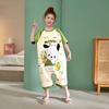 Dibujos animados coreanos Mono japonés Verano Pijama de noche infantil Niñas Antipatadas Anticongelante Manga corta Pijama de Princesa Venta al por mayor