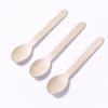 Colher de Madeira Descartável, Colher para Levar Comida Ocidental, Fabricante Ecológico e Biodegradável, Talheres de Aviação, Lanches com Logo Hot Stamping