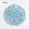 Ágata de cristal natural, grava, polvo blanco, púrpura, amarillo, verde, azul, cristal, piedra de aromaterapia, piedra aromática, piedra de purificación desmagnetizante, venta al por mayor