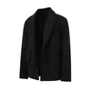 Ropa Vintage Otoño 2025 Estilo Japonés Lujo Ligero Color Sólido Traje Casual Hombres y Mujeres Pareja Retro Blazer Ajustado