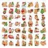 Pegatinas Navideñas Populares en Varios Estilos, Pegatinas de Tatuaje de Regalo de Navidad, Pegatinas en Rollo, Pegatinas Navideñas