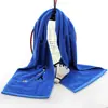 Toalla Deportiva de Algodón Puro, Gimnasio de Yoga Longitud Extendida Toalla para el Sudor de Maratón, Toalla Deportiva de Regalo con Logo Personalizado