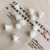 [Lianyou Ping An] Jade Imitación Loto Loto Loto Vidrio hecho a mano DIY Pasador Tocado Colgante Accesorios
