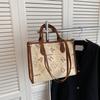 Moda Commuter Grande Capacidade Bag 2023 Nova Bolsa Feminina Casual Estiloso All-match Shoulder Bag High-end Tote Bag