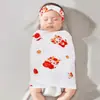 Saco de dormir anti-choque para bebê, saco de algodão puro, toalha, toalha de enrolar para bebê dormir tranquilamente, manta fina de primavera e verão