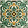 Pegatinas de Suelo Estilo Azulejo Retro, Autoadhesivas, Impermeables, Resistentes al Desgaste, Pegatinas de Renovación de Suelo de PVC para Cocina, Baño, Sala de Estar