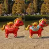 2026 Globo Caminante de Dibujos Animados del Año del Caballo con Ruedas para un Año Nuevo Seguro y Feliz Decoración con Globo de Papel de Aluminio