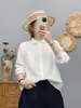Colección Otoño 2026: Cárdigan de punto liso de color sólido con bordado de bolsillo, camisa de manga larga, venta al por mayor