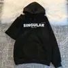 Outono e Inverno Novo Moletom com Capuz High Street Feminino com Forro de Fleece Espessado Estilo Coreano Solto Casual Estilo Oversize Casaco