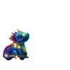 Acrílico Año Nuevo Transfronterizo Dragón Volador Colorido Fiesta Árbol de Navidad Decoración Adorno Dinosaurio Feliz Navidad Colgante