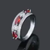 Anel Clássico Clássico Europeu e Americano de Cobre Redondo com Zircônia AAA Diamante Inlaid - Edição Especial Transfronteiriça Mais Vendida na Amazon