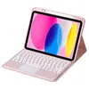 Adequado para iPad 11ª Geração Teclado Bluetooth com Teclas Redondas Capa Protetora Teclado com Luz de Fundo de 10,2 polegadas e Cobertura para Mouse