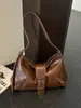 Bolsa de ombro tote nicho estilo coreano para mulheres, nova coleção outono 2026, bolsa de motocicleta de alta qualidade, bolsa transversal para o dia a dia