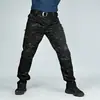 Pantalones Tácticos Transfronterizos con Múltiples Bolsillos, Pantalones Largos de Cuadros Duraderos para el Trabajo, Pantalones Largos para Hombre de Tallas Grandes para Exteriores