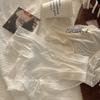 Ropa interior de seda helada para mujer de color crema, verano, tiro medio, pantalones tipo máscara ultradelgados, entrepierna antibacteriana de ácido poliláctico, calzones de tiro medio para mujer