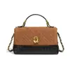 Bolsa Envelope de Mão Nova Estilo Outono e Inverno Transfronteiriça, Bolsa Transversal Tecida com Textura Fosca Tendência para Mulheres, Bolsa de Ombro Cruzada Casual