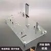 Gabinete de Estrutura Aberta Acrílico Transparente Suporte de Placa-Mã Rack para Computador de Mesa Plataforma de Teste ATX Simples TI