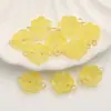 Cuentas Dispersas de Hielo Transparente Estilo Antiguo, Cuentas de Vidrio con Flor en Degradado, Materiales para Cuentas de Pulseras DIY, Accesorios Hechos a Mano para Pendientes
