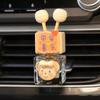 Frasco Vazio de Perfume para Carro Frasco de Aromaterapia para Carro Óleo Essencial Aromaterapia Mini Saída de Ar Volatilização e Decoração de Fragrância