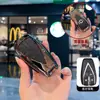 Adecuado para Changan Qiyuan A05/A06/A07 juego de llaves Q 05 125MAX control remoto carcasa metálica hebilla de cuero hombres