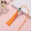 Borla de Chapéu Oca DIY Pingente de Nó Chinês Marcador de Página Estilo Antigo Sachê Acessórios Decorativos Hanfu Fabricante Atacado