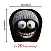 Capas de apoio de cabeça de carro com estampa de retrato de fantasma de terror transfronteiriço, estilo elástico, capas de travesseiro de carro para decoração de Halloween atacado