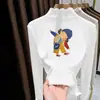 Camiseta térmica de forro polar para niñas, con volantes, para usar debajo, nuevo estilo otoño e invierno 2026, para niños mayores, top de manga larga, camiseta de cuello medio alto