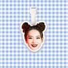 Qi Wei bagagem etiqueta de bagagem mochila escolar pingente pendurado corrente pendurado ornamento pendurado etiqueta periférica TikTok mesmo estilo
