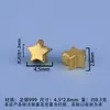 Accesorios Chapados en Oro de Plata Pura 999 Cuentas Espaciadoras de Gato de la Suerte Pulsera de Cristal Collar de Perlas Cuentas para Manualidades Cordón para Ensartar Cuentas Sueltas Venta al por Mayor