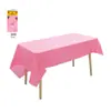 Manteles de Plástico Desechables Impresos al por Mayor Color Sólido Película de Aluminio Impresa Pe Manteles Monocromáticos