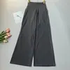 Pantalones Casuales de Entrenamiento al Aire Libre Pantalones de Running para Fitness Pantalones Rectos Sueltos Cintura Alta Pantalones Deportivos Pantalones de Yoga Pierna Ancha Mujer