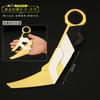 Periférico de Varolant Contrato Dauntless grande púrpura dorado cuchillo garra loco versión plegable modelo de arma juguete adornos
