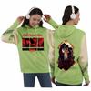 Sudadera con capucha para pareja de talla grande con forro polar de Amazon, sudadera con capucha y empalme transfronterizo, Berserk Sword Wind Legend