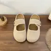 Zapatos de Mujer Estilo Birkenstock Retro 2026 Primavera/Verano Nuevos Versátiles de Deslizamiento Poco Profundo Mocasines Lindos de Suela Suave con Velcro