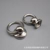 Al por mayor aleación de zinc pacificador de equipaje clavo DIY hecho a mano cabeza de monje con tornillo accesorios para funda de teléfono móvil clavo de pezón en stock