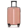 Mala de Viagem Silenciosa de 20 polegadas para Presente com Alça de Carrinho, Bagagem para Eventos de Presente Corporativo, Fechadura de Combinação, Rodas Universais, Mala de Viagem de Grande Capacidade
