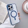 Aplicable a la carcasa magnética esmerilada Apple 14promax iPhone11/12/13 color lado 7P funda para teléfono móvil XR al por mayor